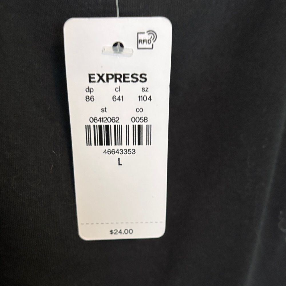 Express Women's Black & White Spaghetti Strap Camisole Duo Size Large Brand New - Picture 2 of 6
